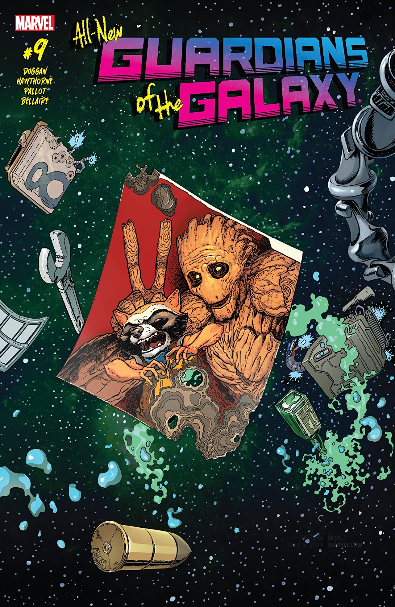 All-New Guardians of the Galaxy #9 cover