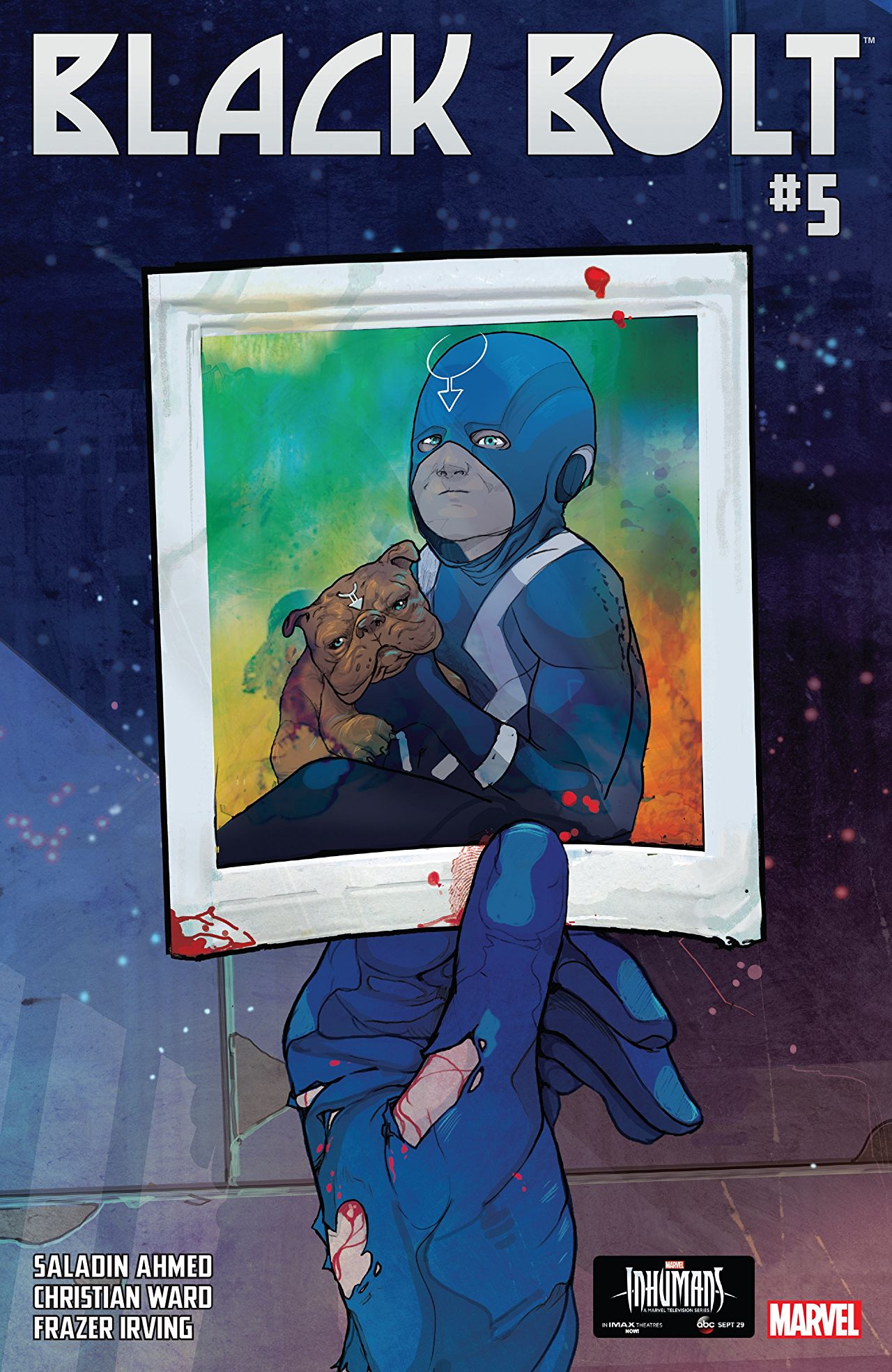 Black Bolt #5 cover