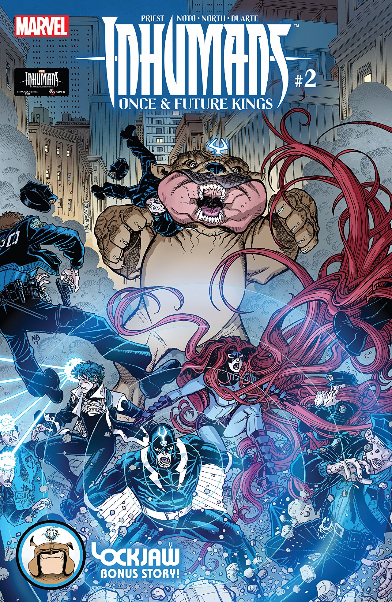 Inhumans: Once and Future Kings #2 cover
