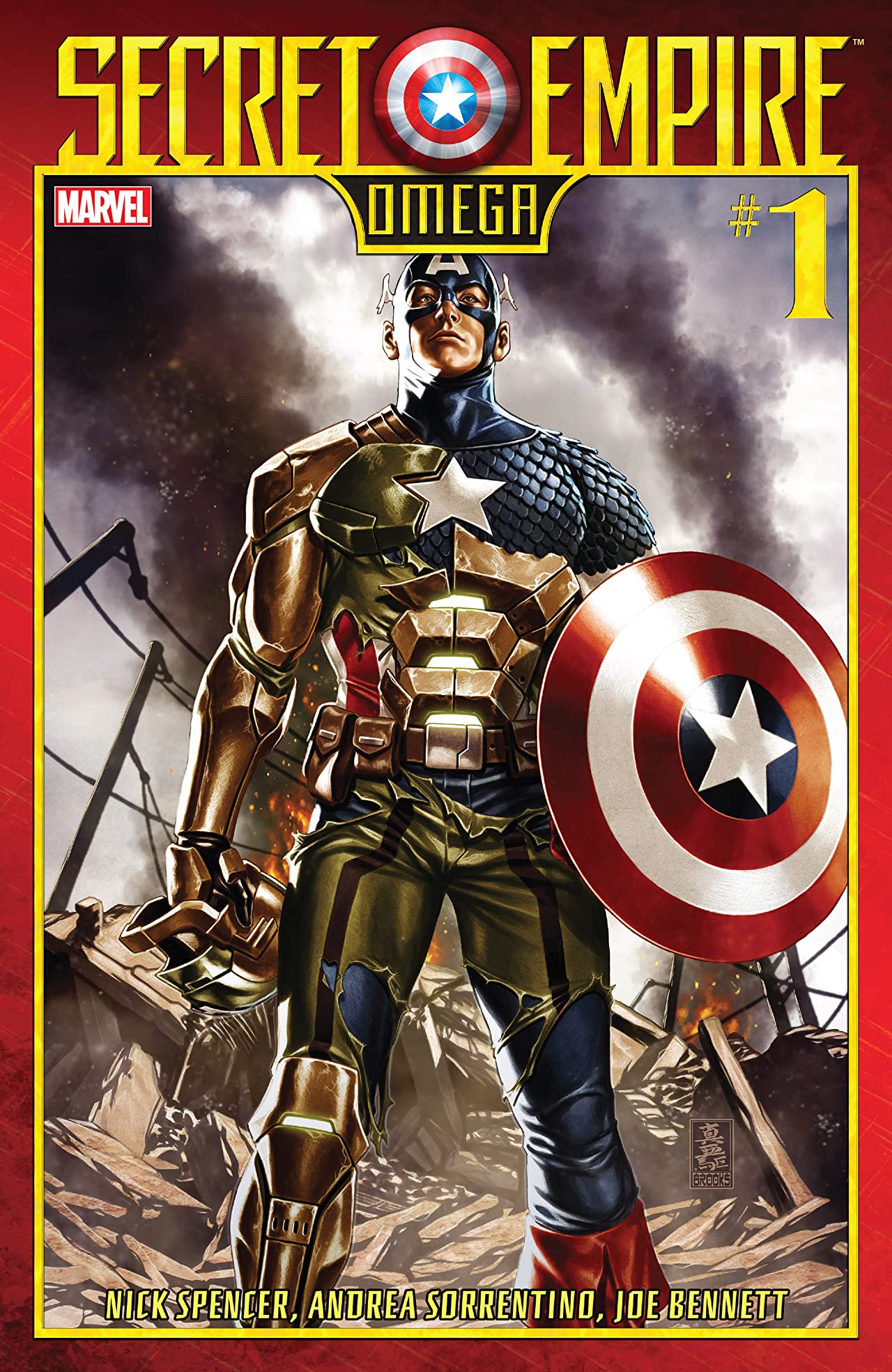 Secret Empire Omega #1 cover