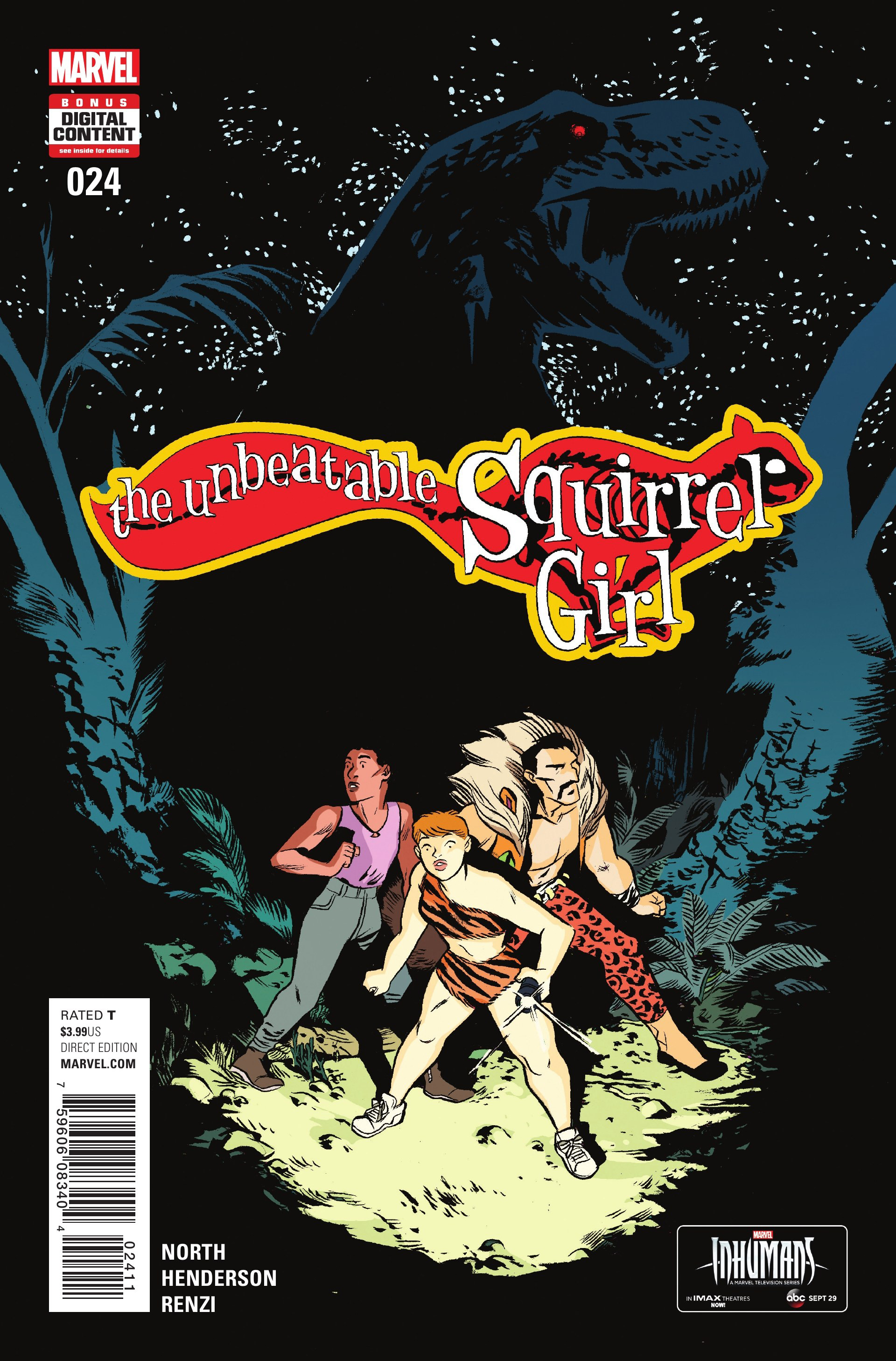 The Unbeatable Squirrel Girl #24 cover