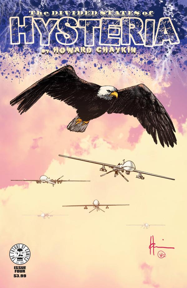 The Divided States of Hysteria #4 cover