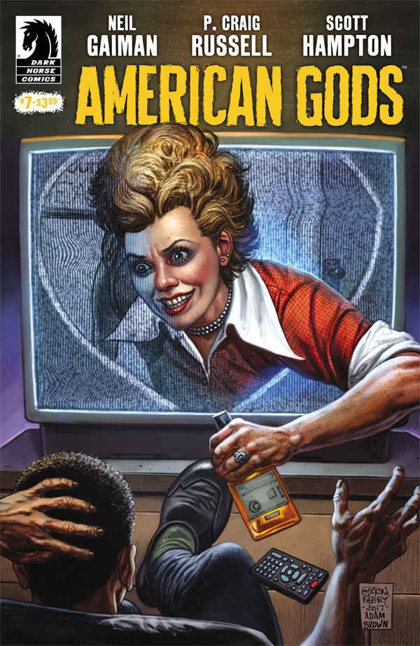 American Gods #7 cover