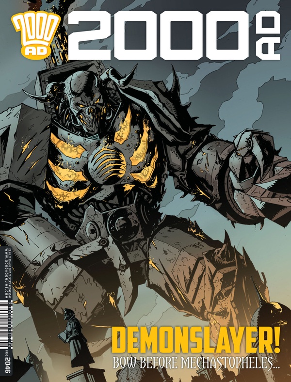 2000 AD #2046 cover