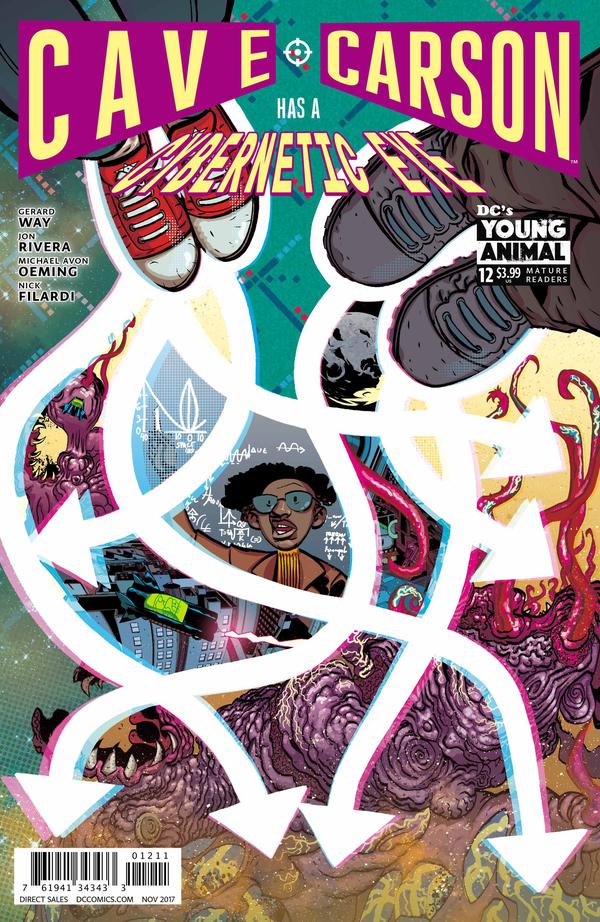 Cave Carson Has a Cybernetic Eye #12 cover