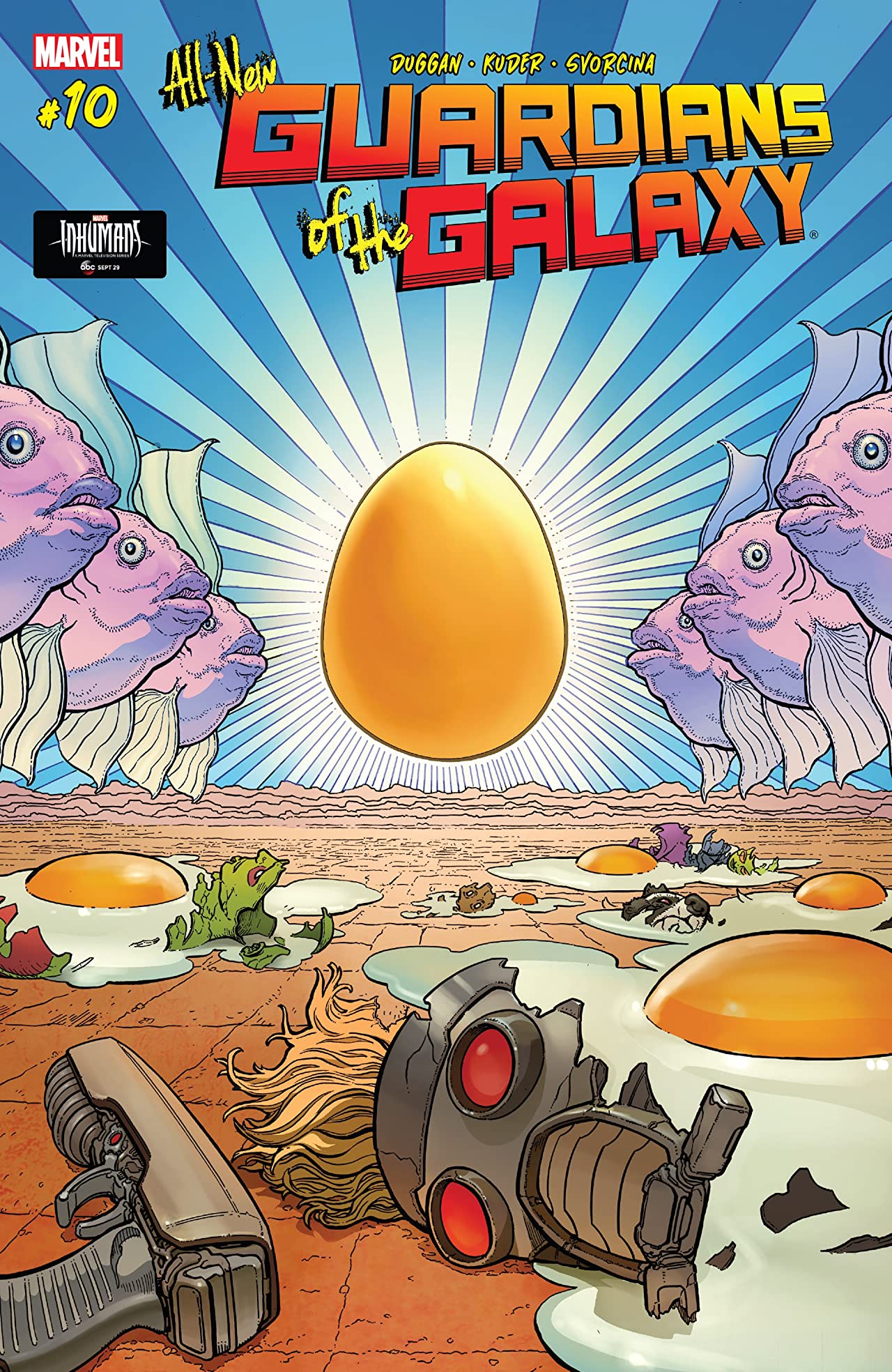 All-New Guardians of the Galaxy #10 cover