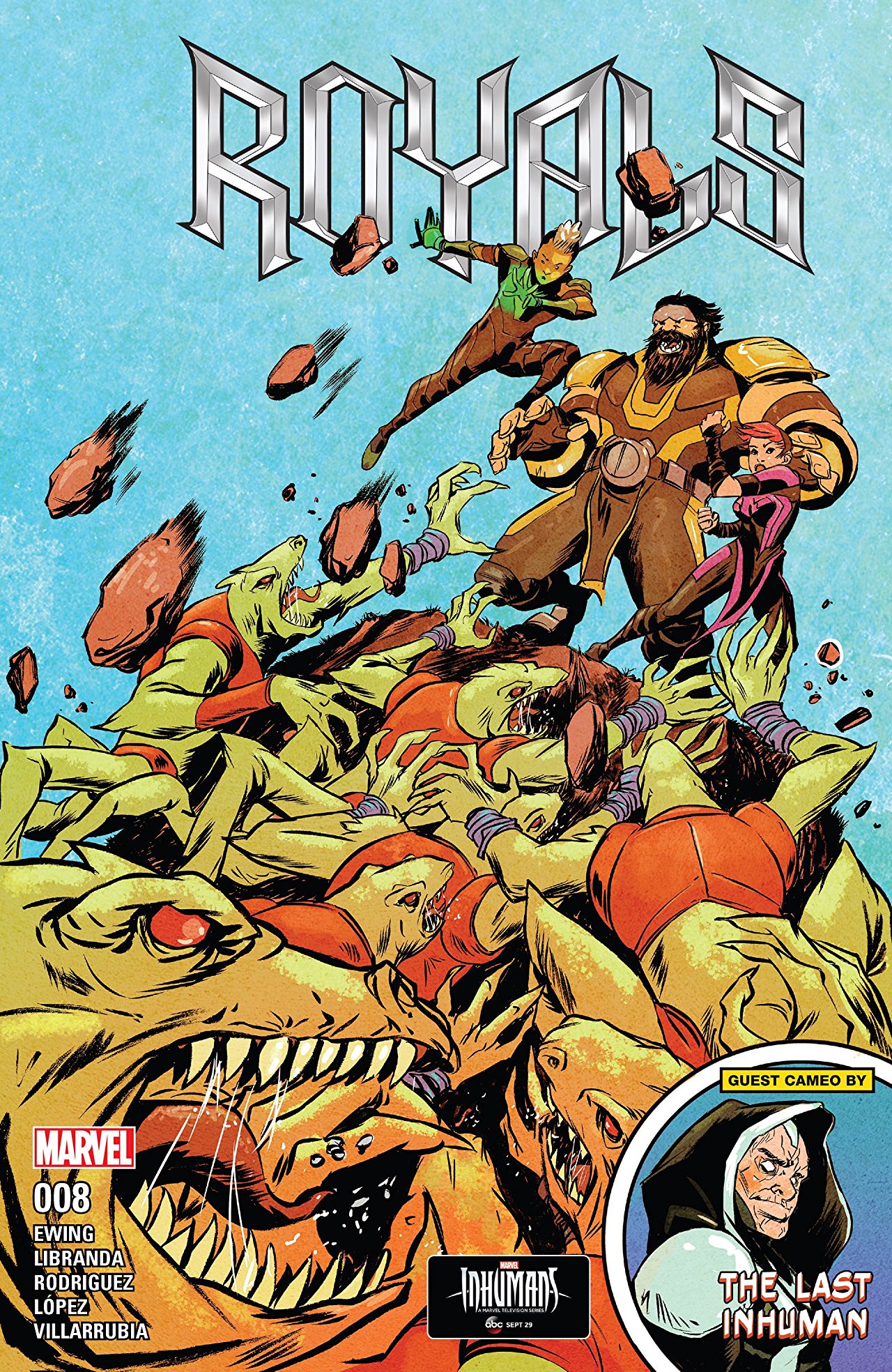 Royals #8 cover