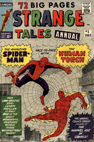 Strange Tales Annual #2 cover