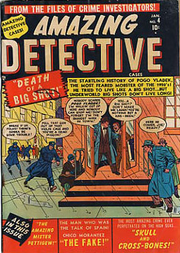 Amazing Detective Cases #4 cover
