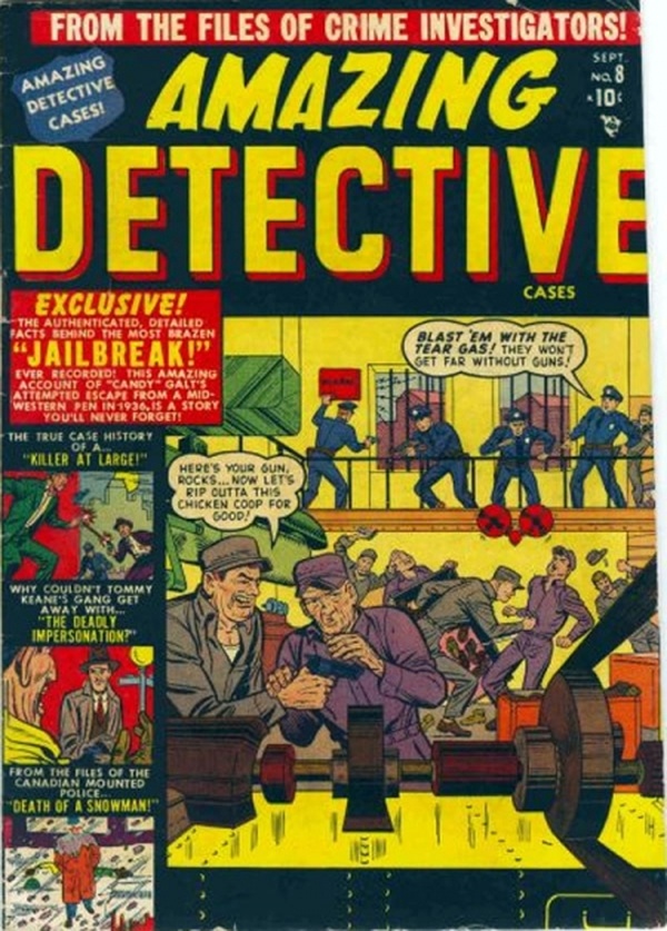 Amazing Detective Cases #8 cover