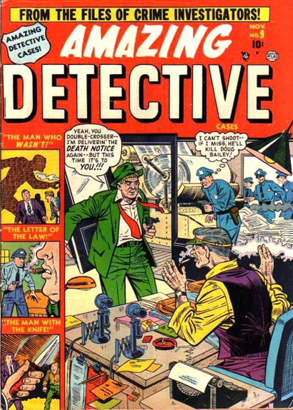 Amazing Detective Cases #9 cover