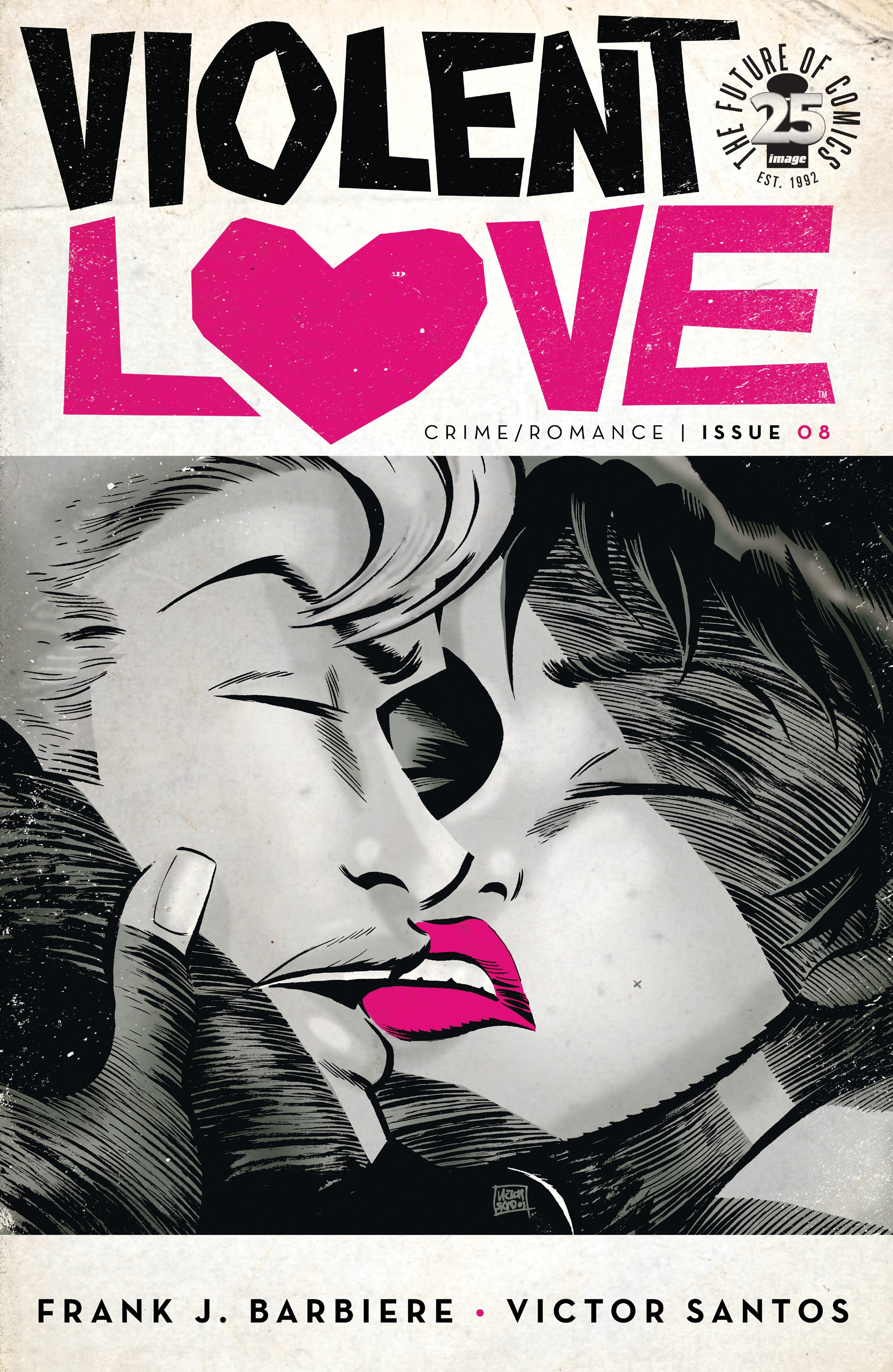 Violent Love #8 cover