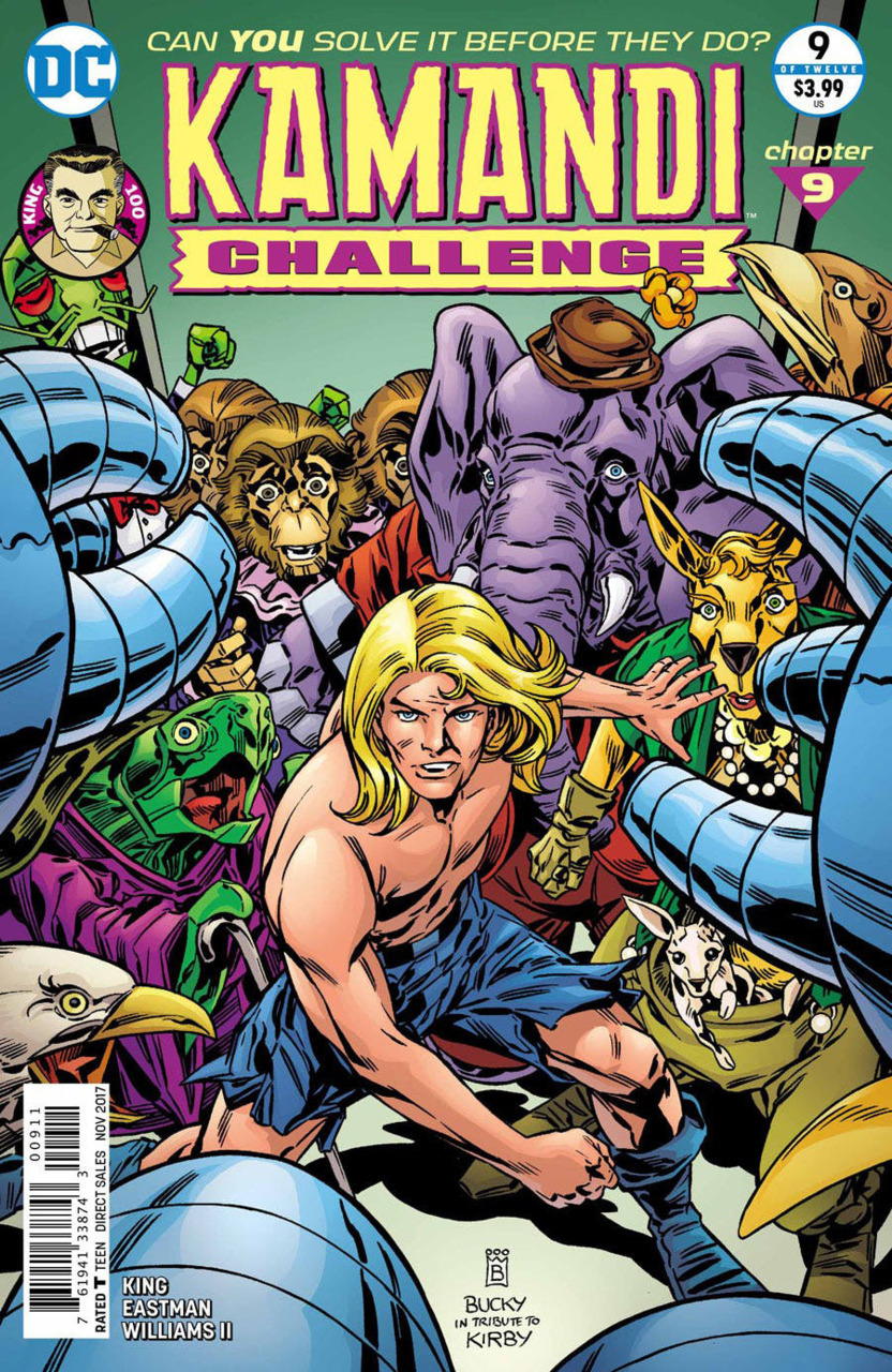 The Kamandi Challenge #9 cover