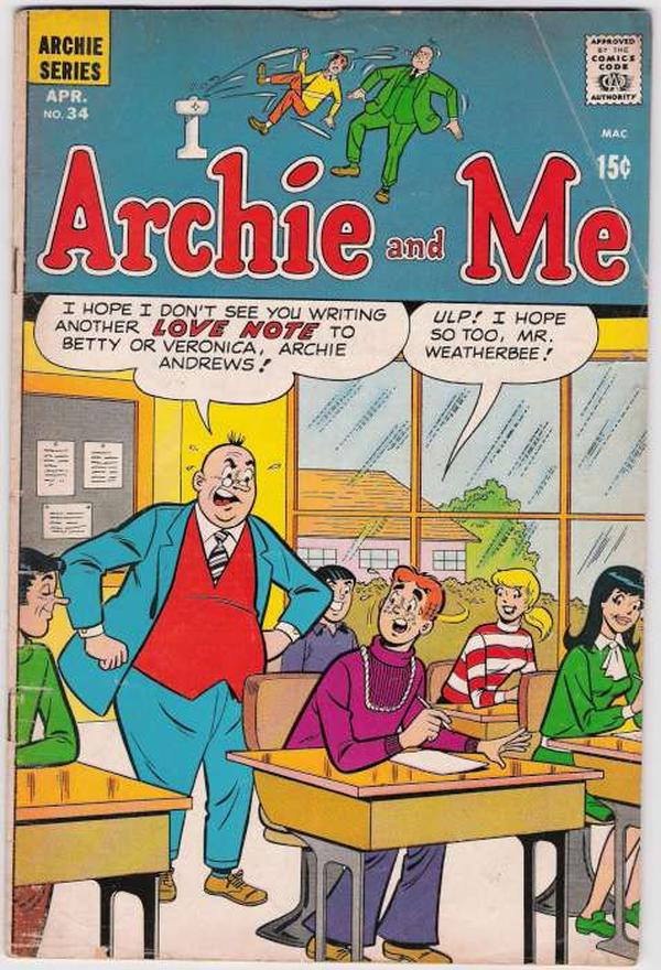 Archie and Me #34 cover