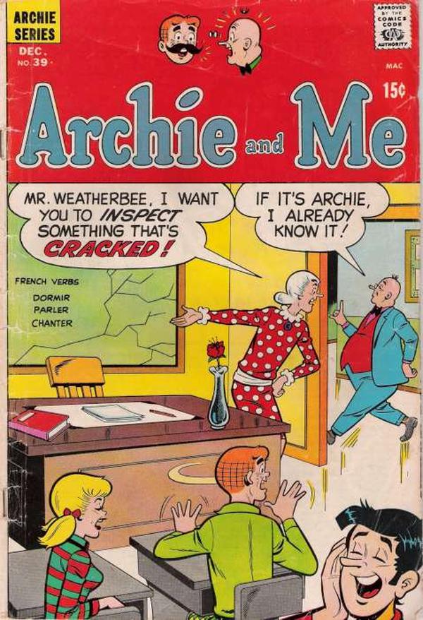 Archie and Me #39 cover