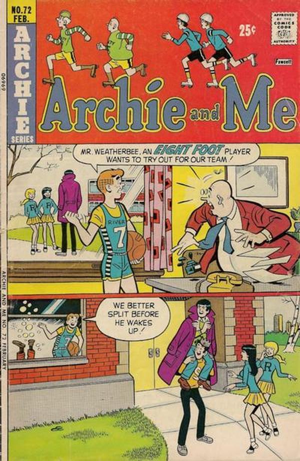 Archie and Me #72 cover