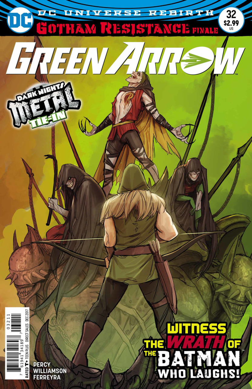Green Arrow #32 cover