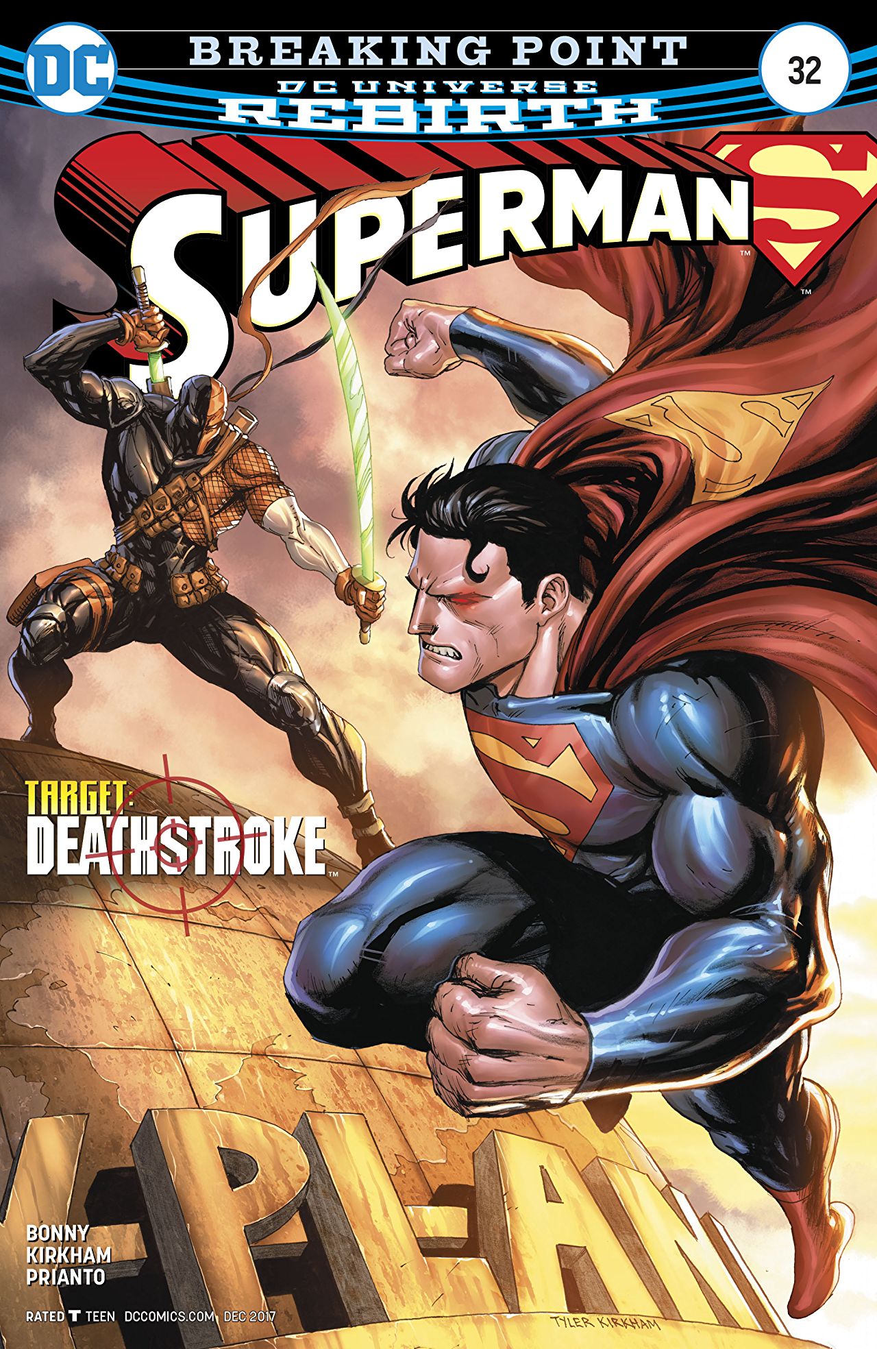Superman #32 cover