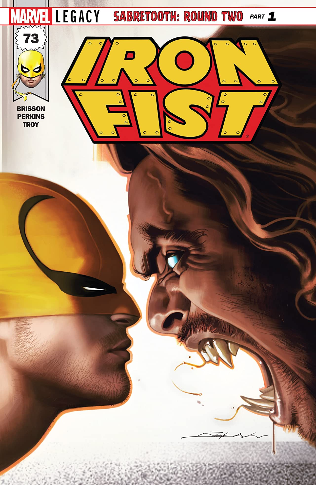 Iron Fist #73 cover