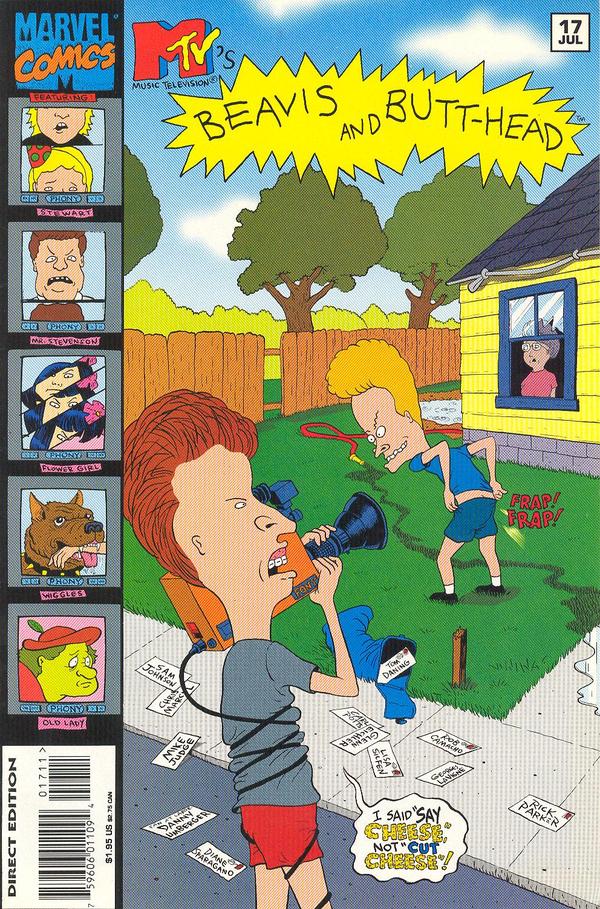 Beavis & Butt-Head #17 cover