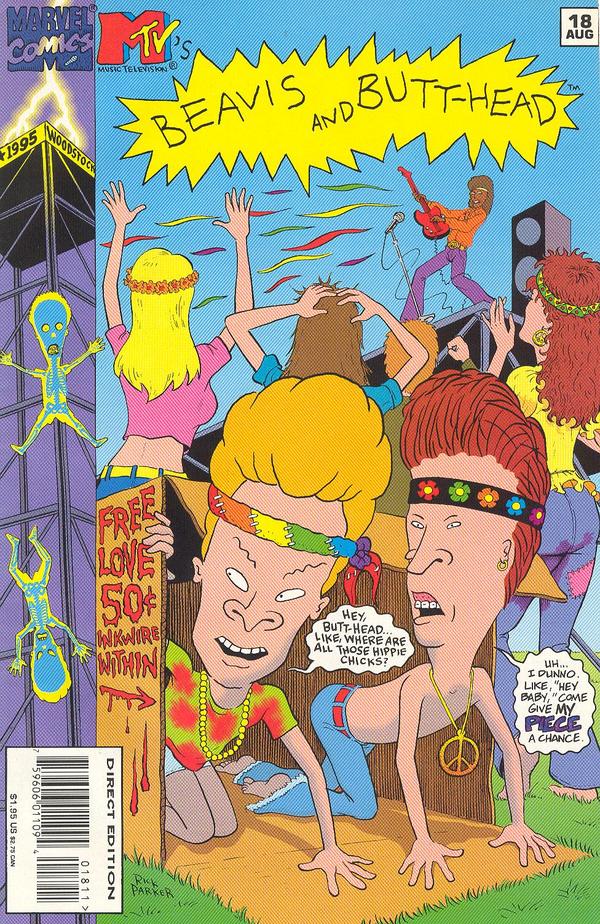Beavis & Butt-Head #18 cover
