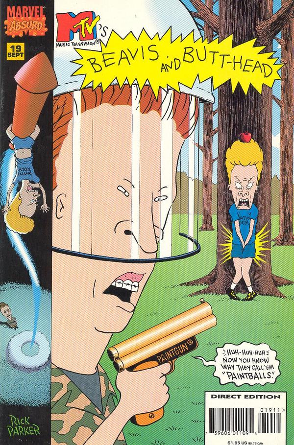 Beavis & Butt-Head #19 cover