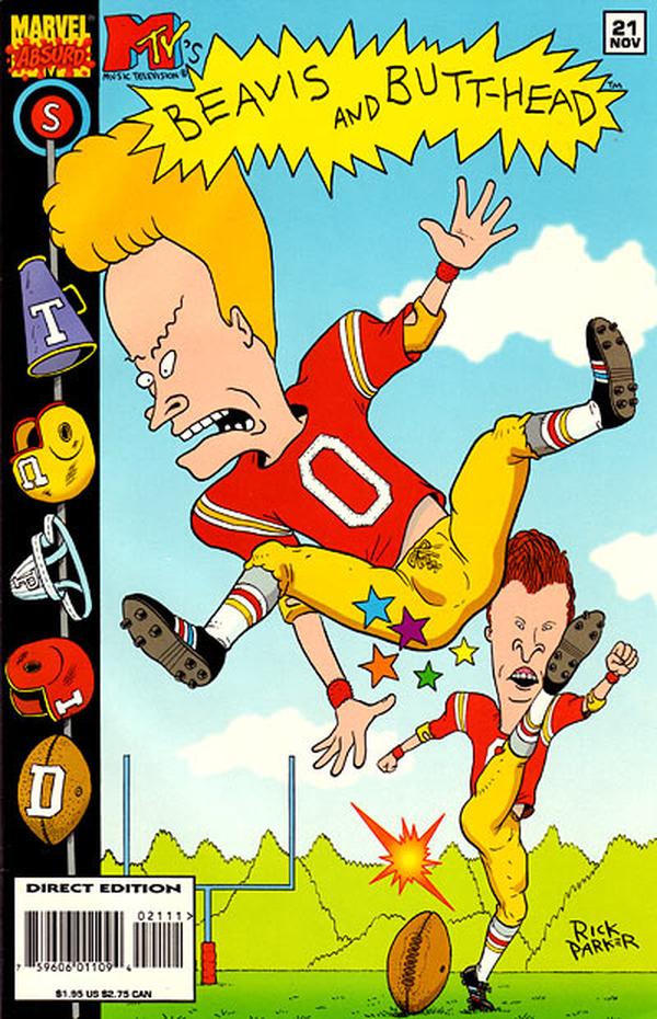 Beavis & Butt-Head #21 cover