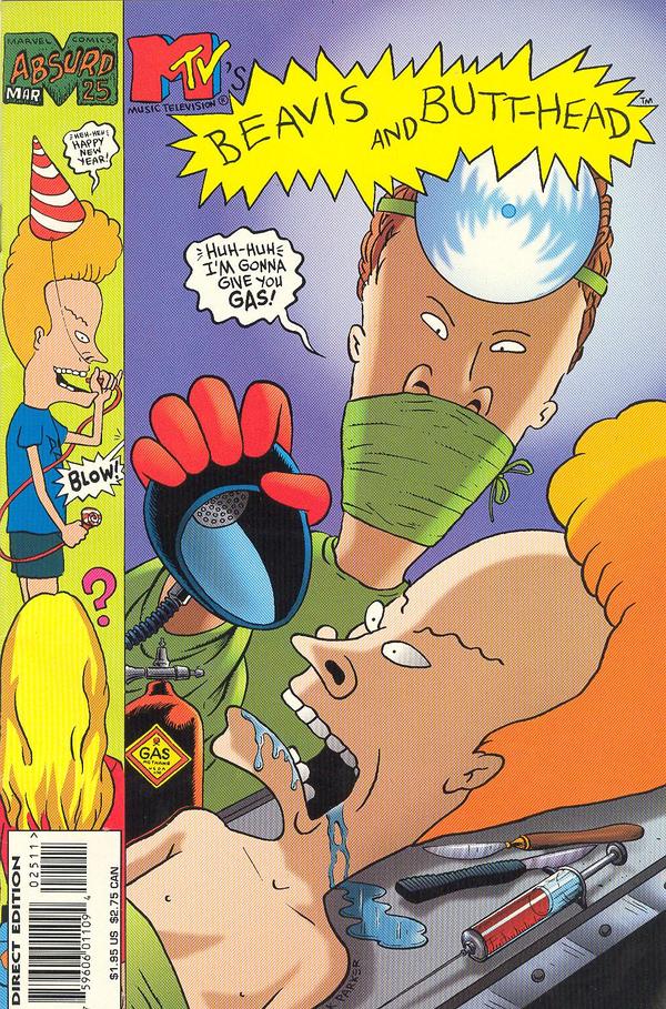 Beavis & Butt-Head #25 cover