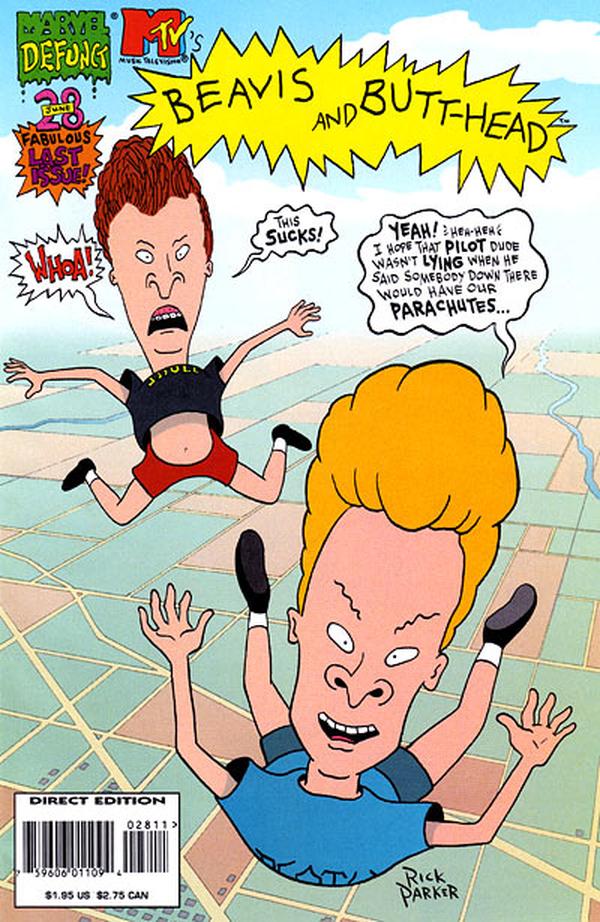 Beavis & Butt-Head #28 cover