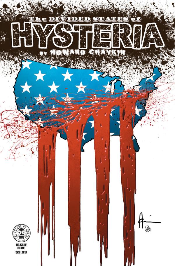 The Divided States of Hysteria #5 cover