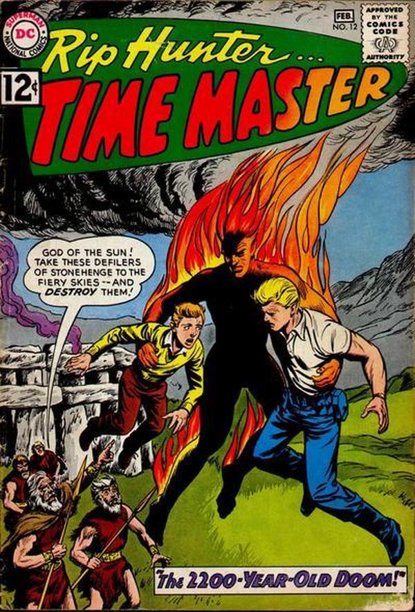Rip Hunter... Time Master #12 cover