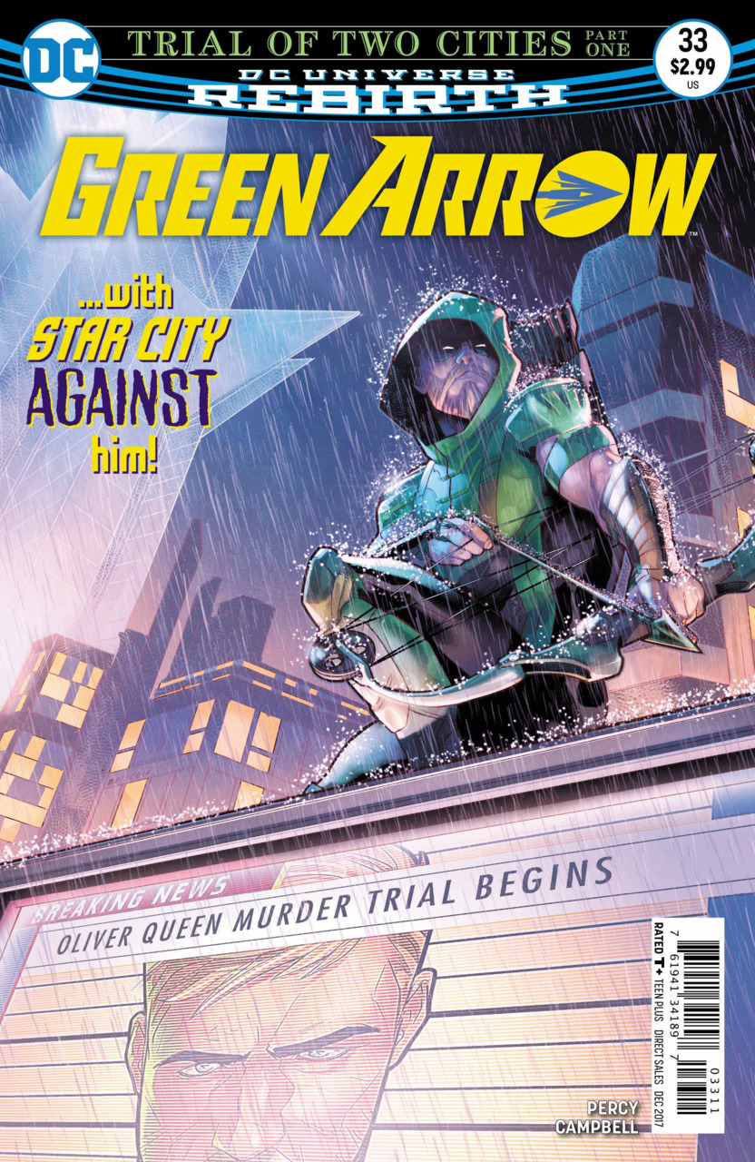 Green Arrow #33 cover