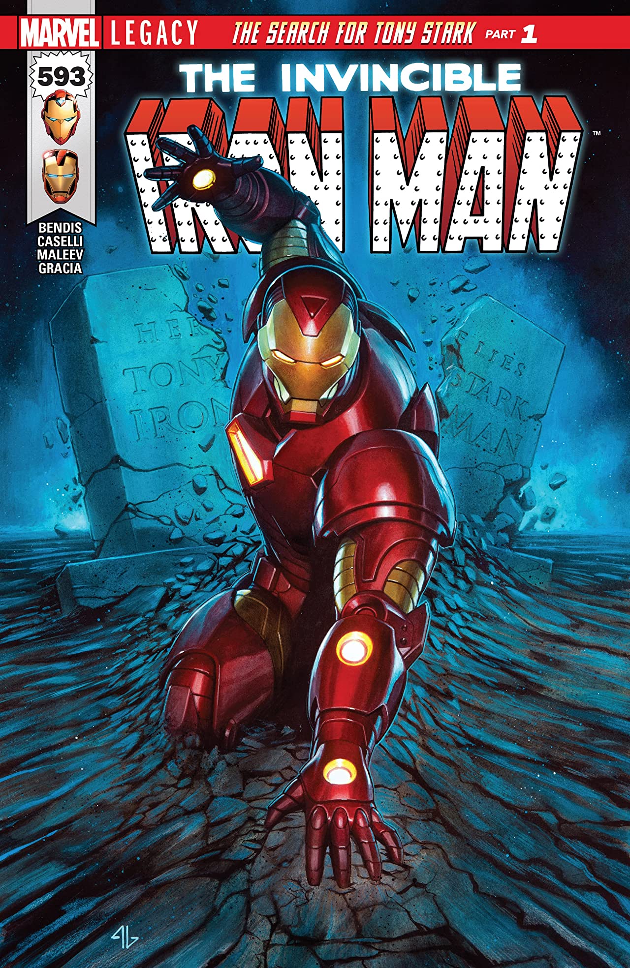 Invincible Iron Man #593 cover