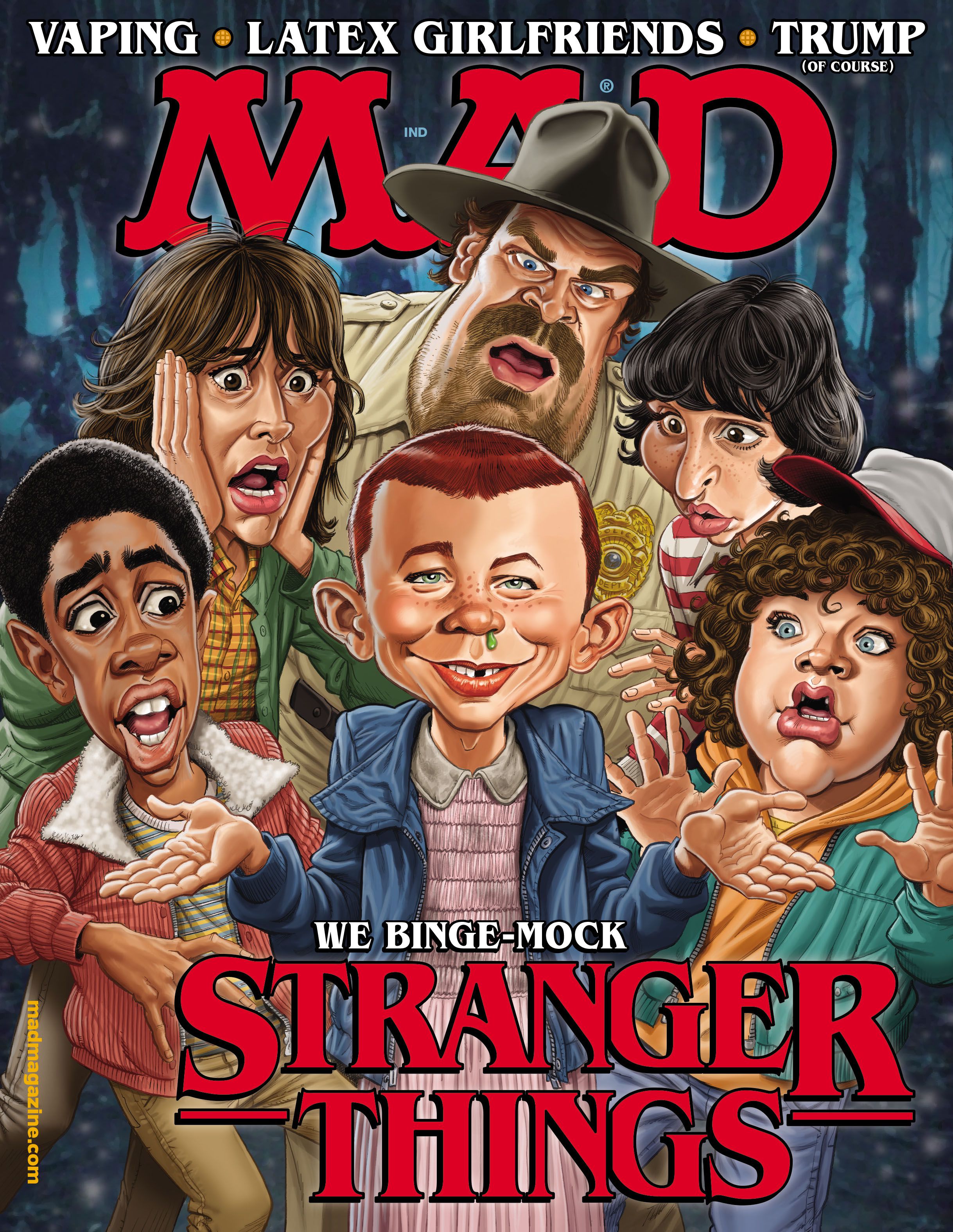 Mad #548 cover