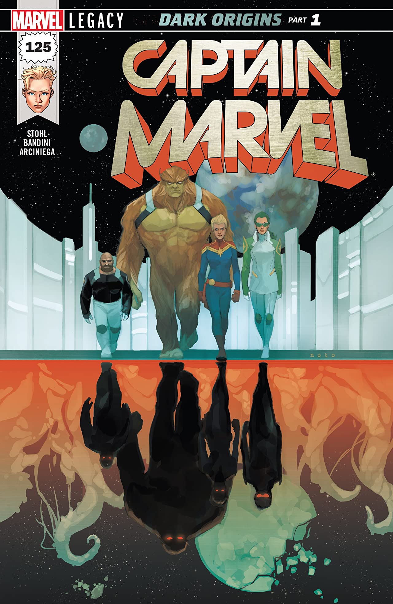 Captain Marvel #125 cover
