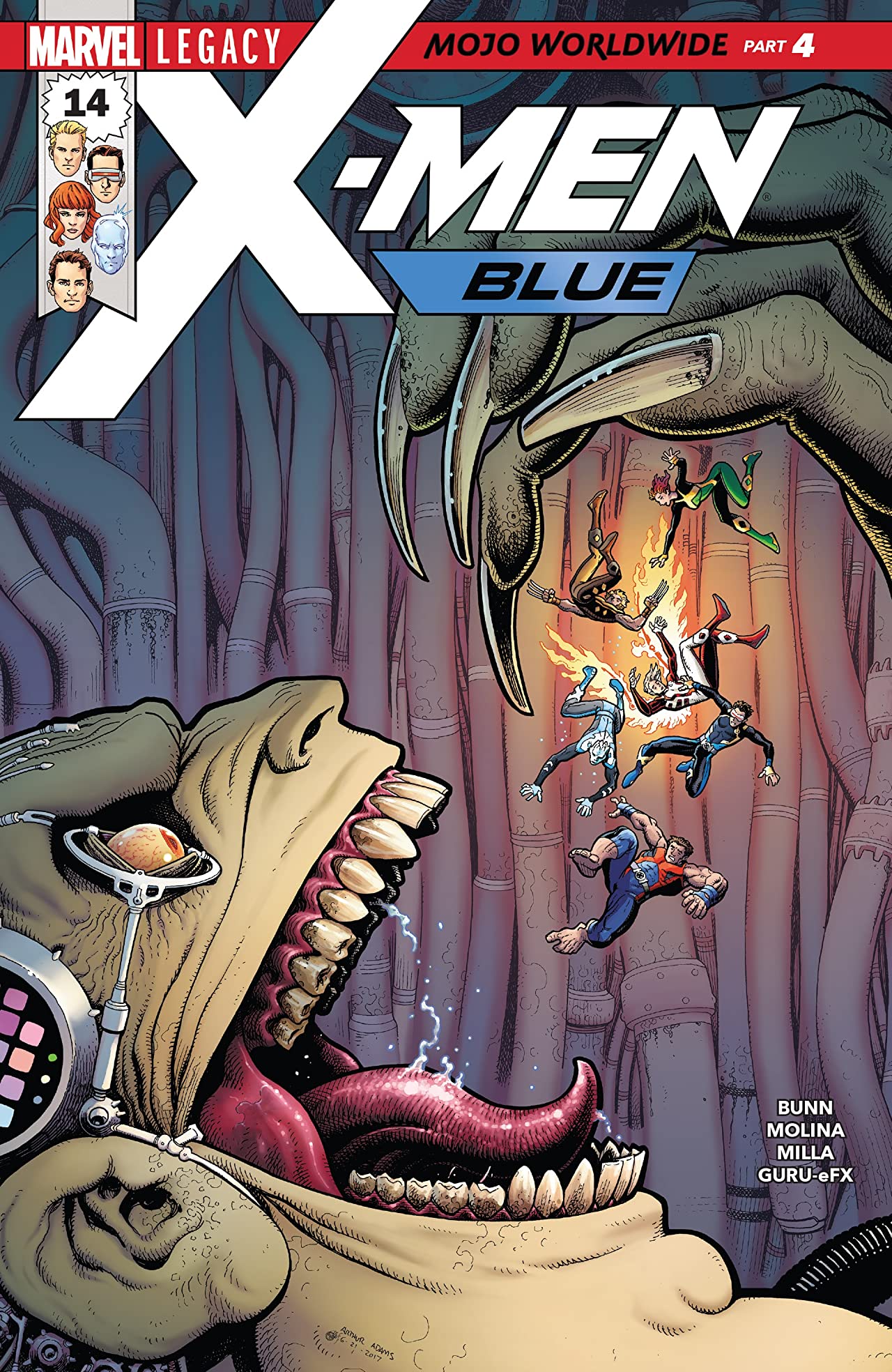 X-Men: Blue #14 cover