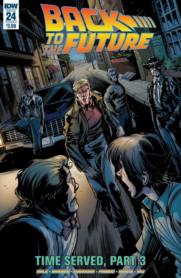 Back to the Future #24 cover