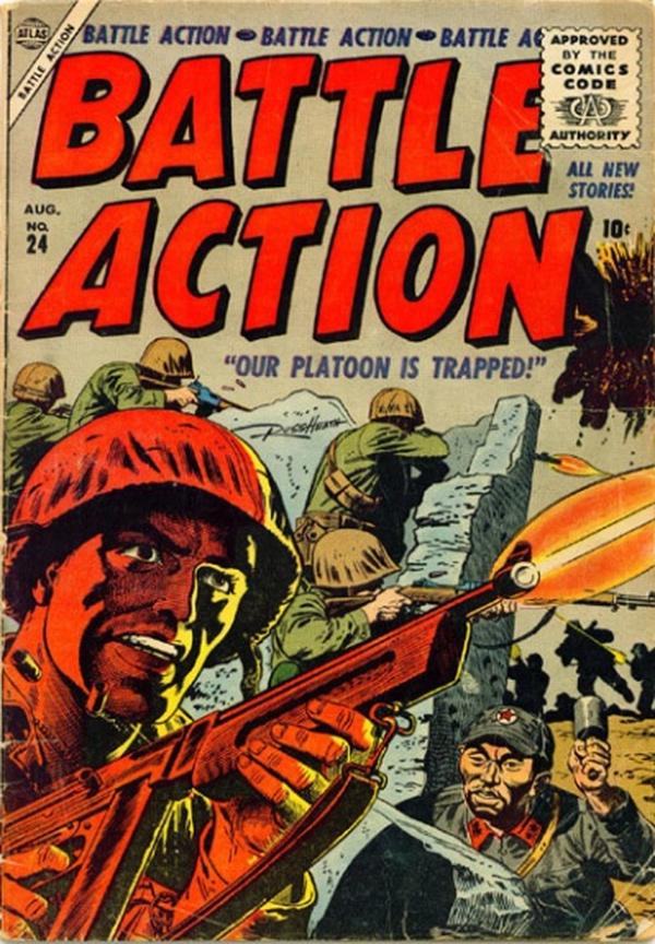 Battle Action #24 cover