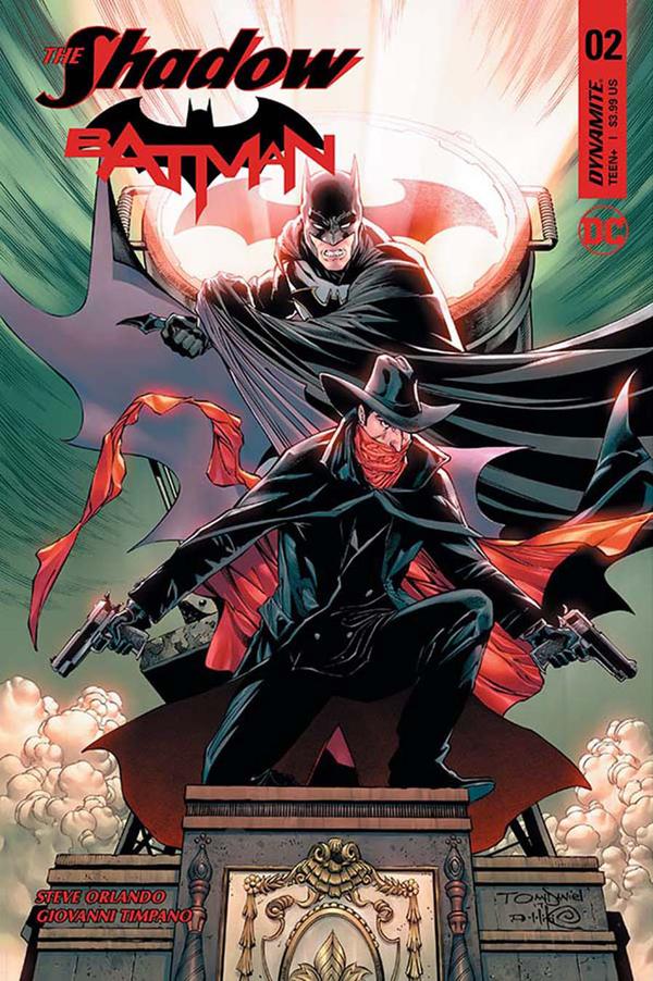 The Shadow / Batman #2 cover