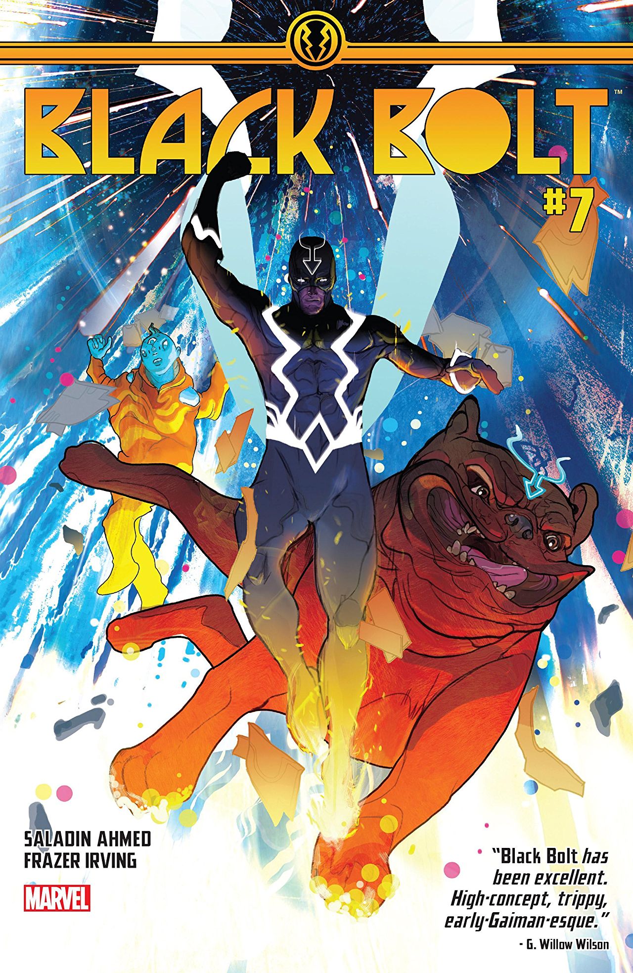 Black Bolt #7 cover