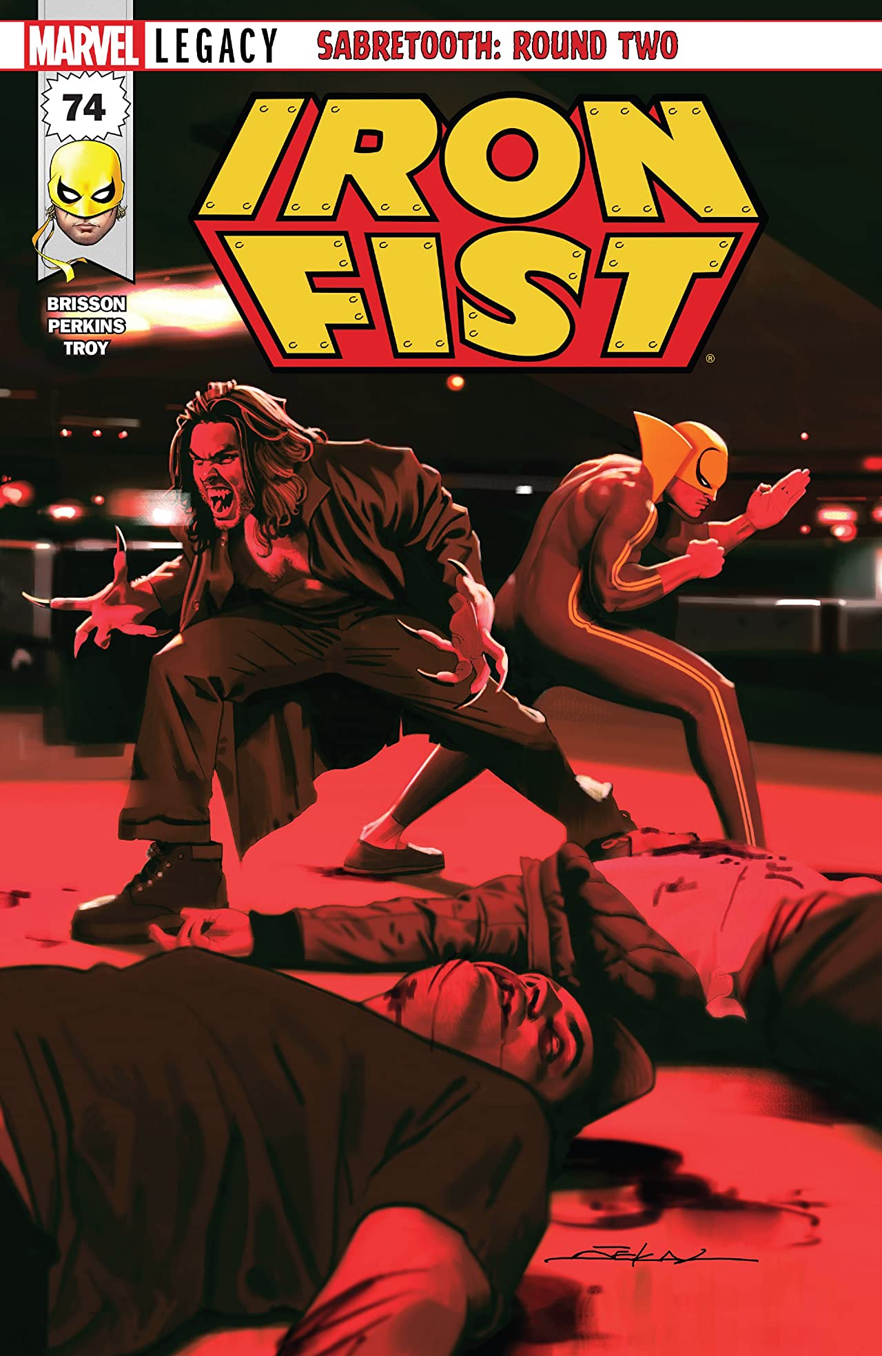 Iron Fist #74 cover