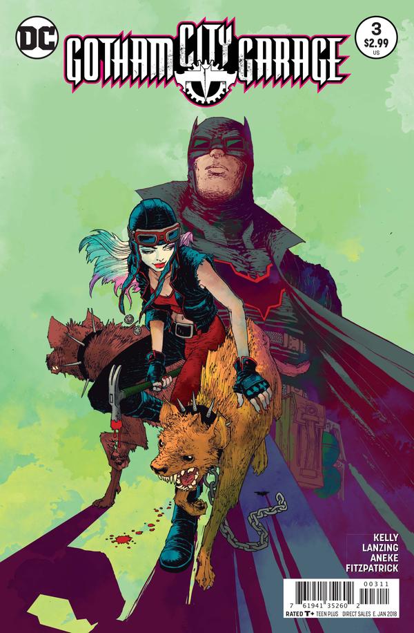 Gotham City Garage #3 cover