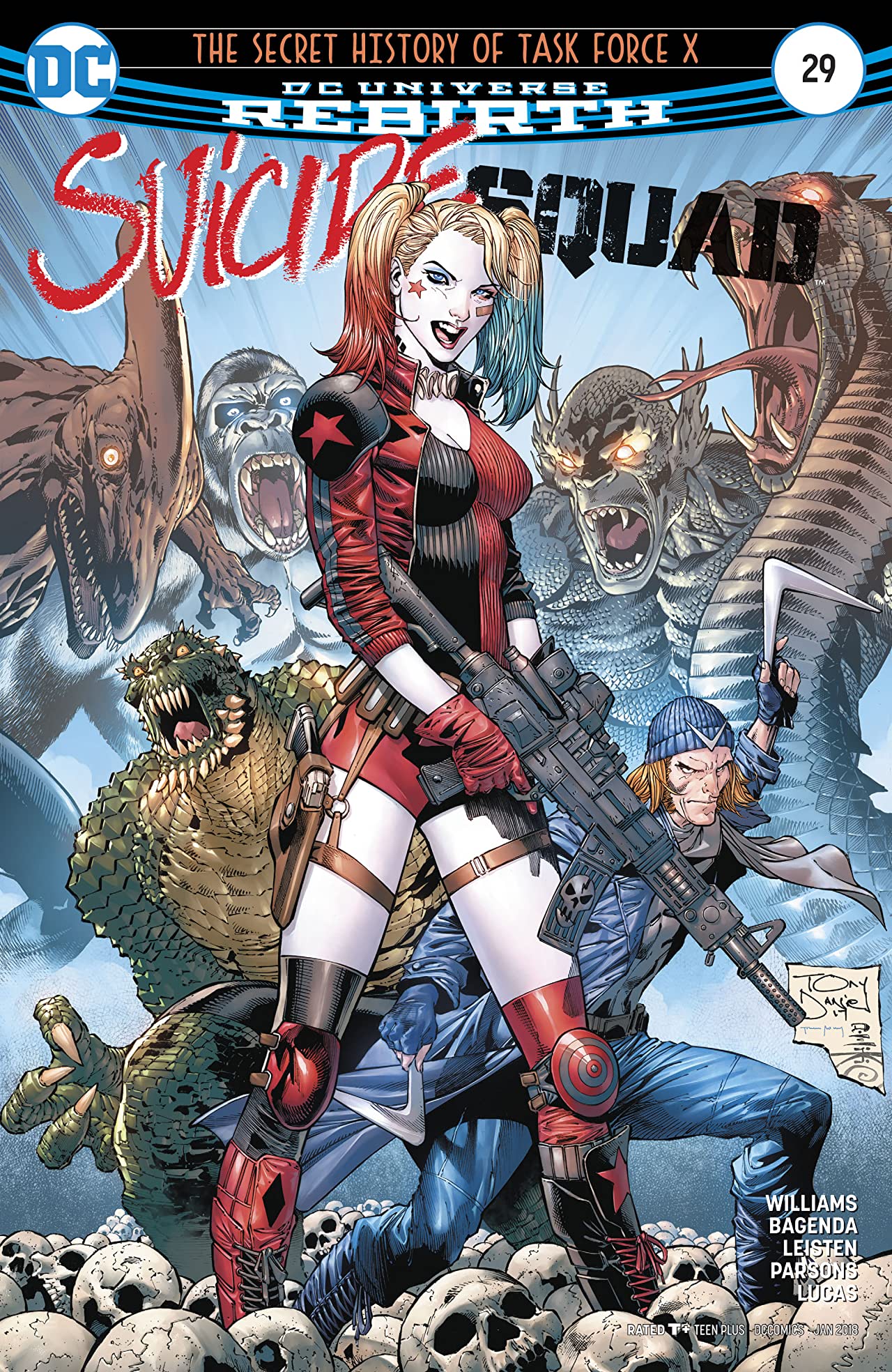 Suicide Squad #29 cover