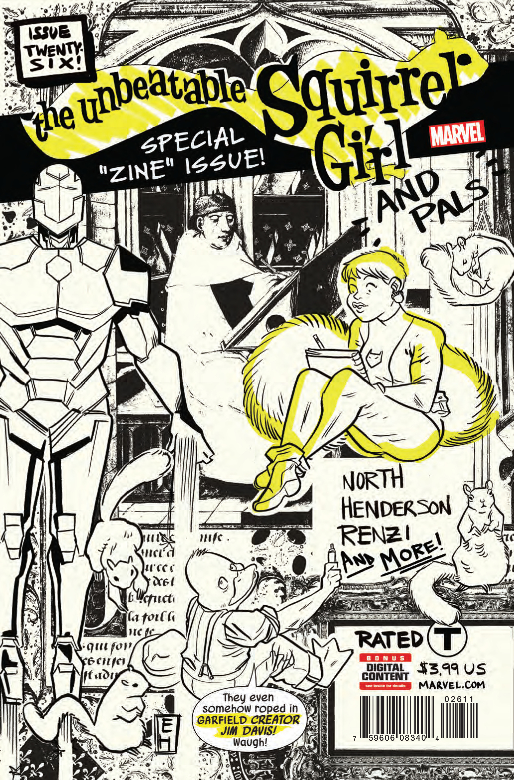 The Unbeatable Squirrel Girl #26 cover