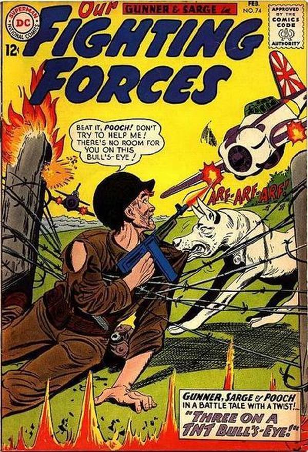 Our Fighting Forces #74 cover