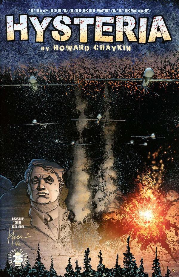 The Divided States of Hysteria #6 cover