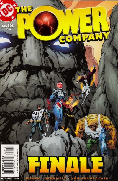 The Power Company #18 cover