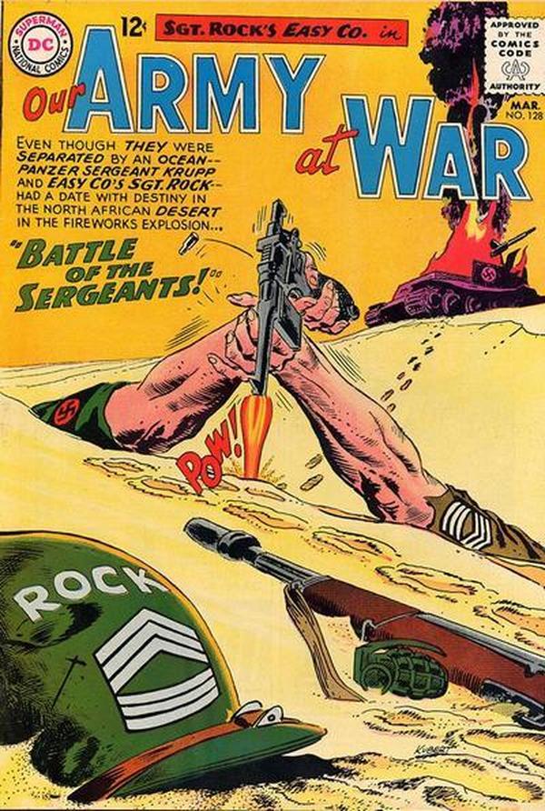 Our Army at War #128 cover