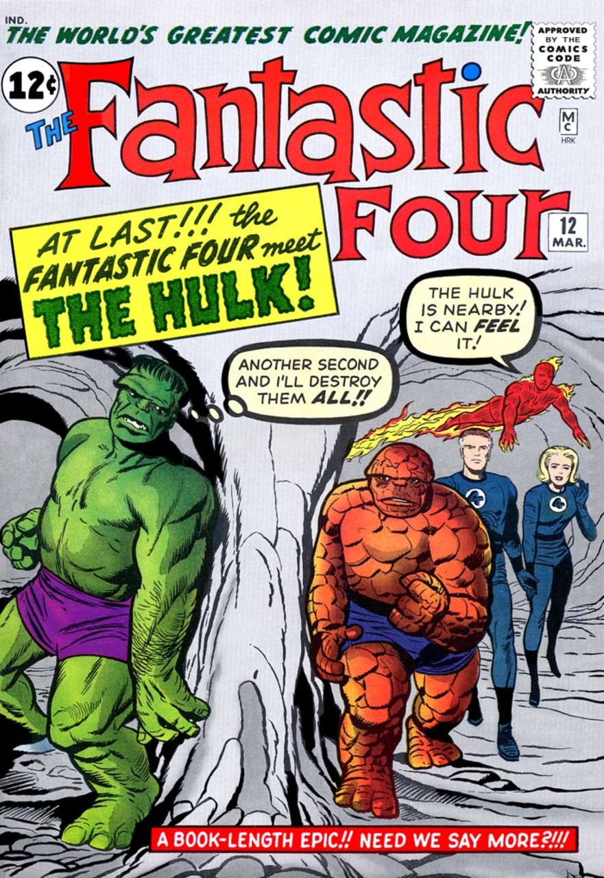 Fantastic Four #12 cover