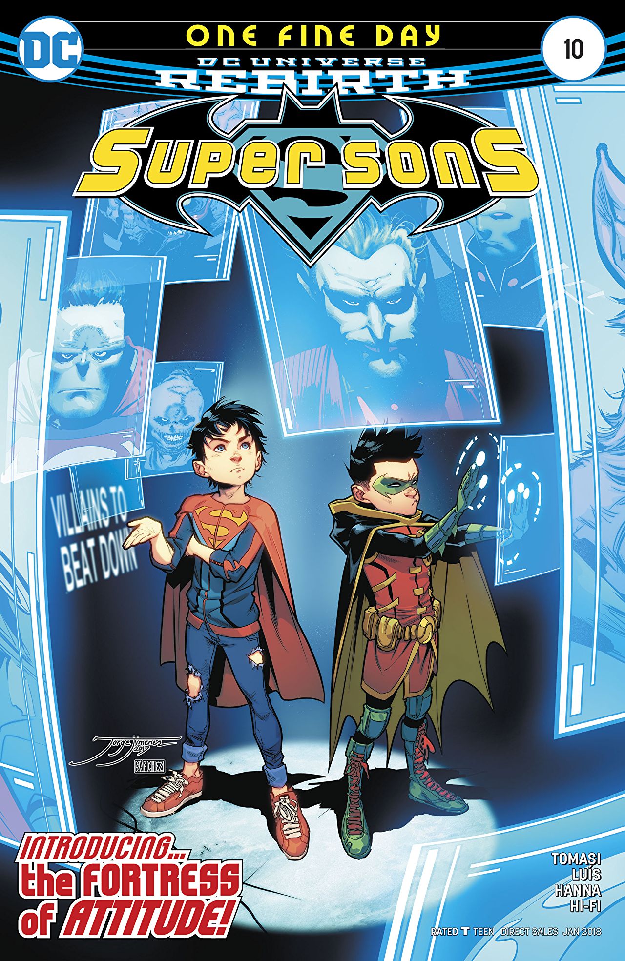 Super Sons #10 cover